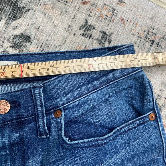 Madewell Skinny Skinny Jeans Distressed Dark Wash Women's 29 - Picture 6 of 8